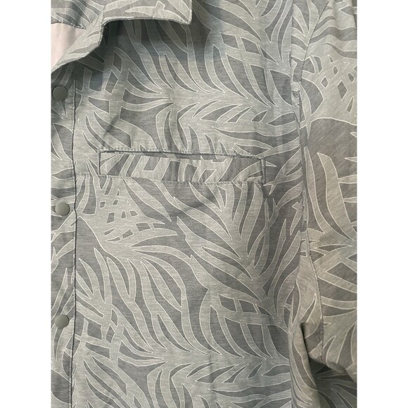 All in Motion Light Green Floral Print Short Sleeve Polo Shirt Men’s Size XXL - Picture 3 of 4